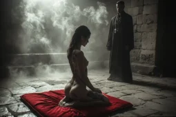The Ritual of Petals and Pain Pussy Whipping Story